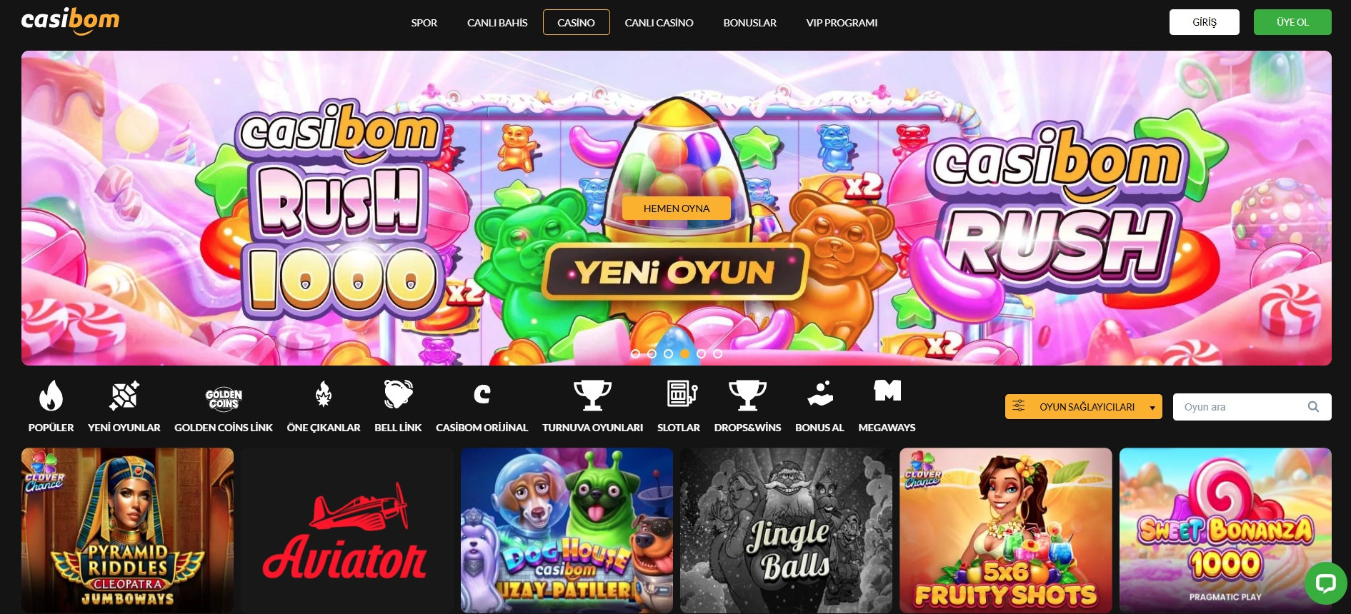 Türk Oyuncular Arasında Popüler Olan Diğer Slotlar